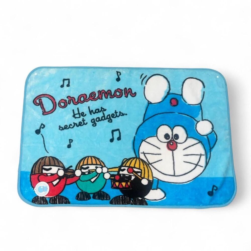 Rare Doraemon Fleece Blanket Brand New with Tags 27 X 40